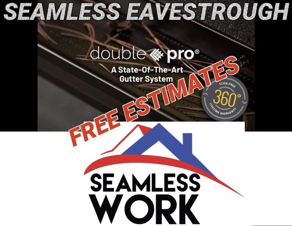 Seamless Work (Eavestrough In Timmins)