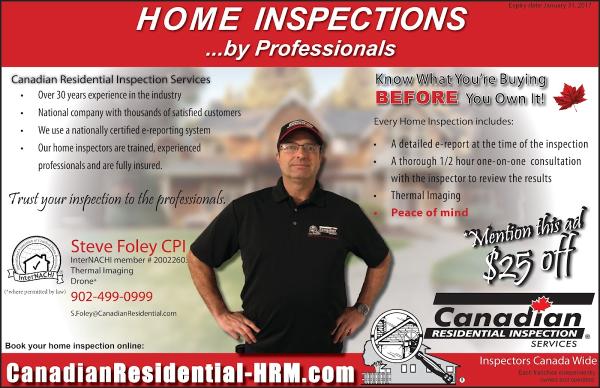 Canadian Residential Home Inspections HRM