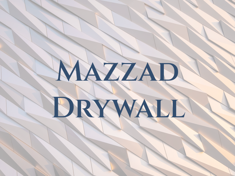 Mazzad Drywall