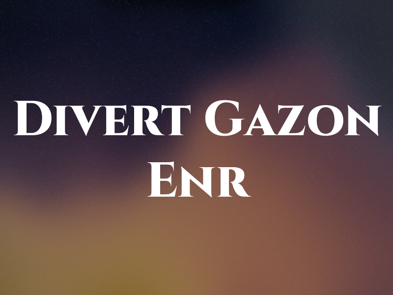 Divert Gazon Enr