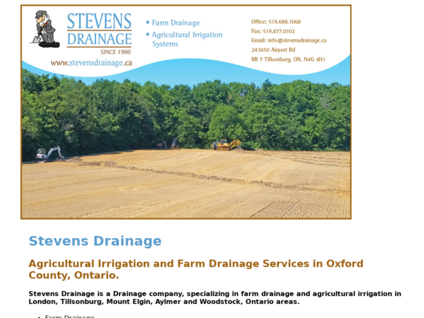 Stevens Drainage