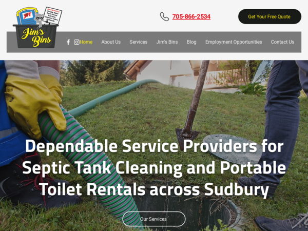 Jim's Portable Toilets & Septic Service