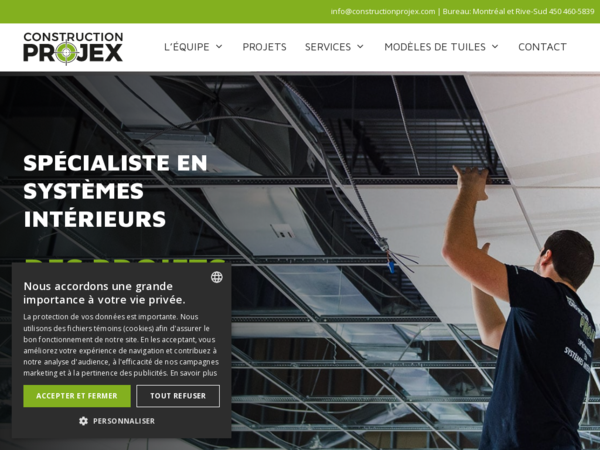 Acoustique Plafond Suspendu Projex