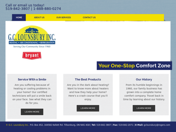 G.C. Lounsbury Heating & Air Conditioning