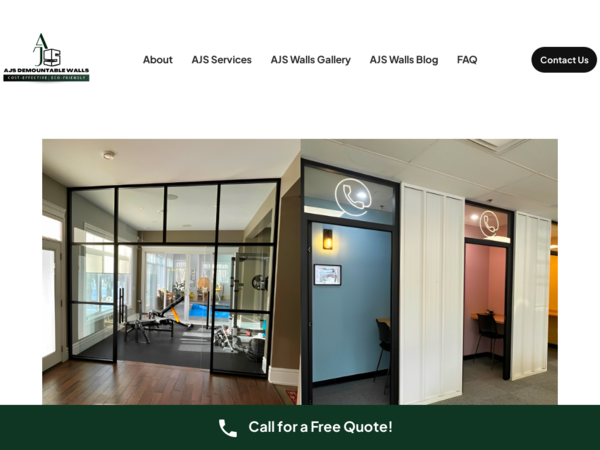 AJS Demountable Walls