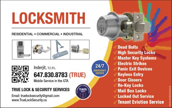 True Lock & Security Services