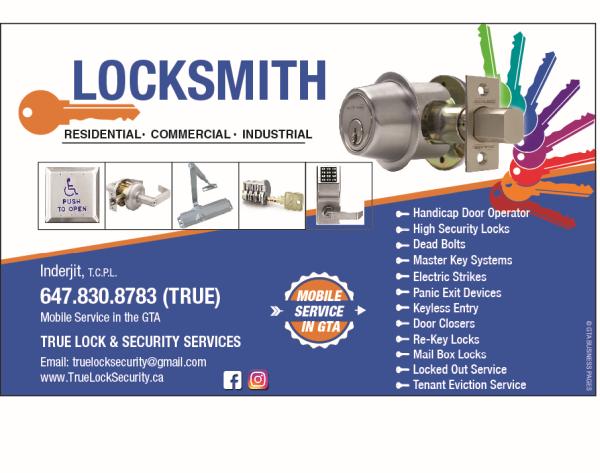 True Lock & Security Services