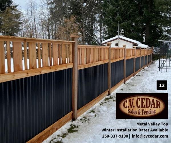 C.V. Cedar Sales & Fencing Ltd