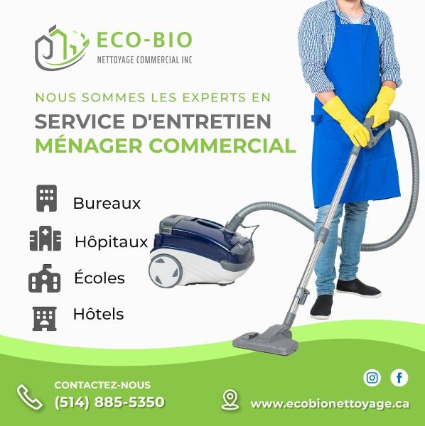 Eco-Bio Nettoyage Commercial Inc