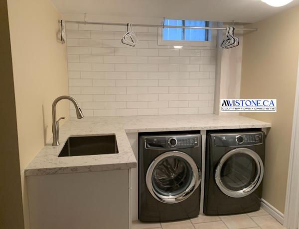 Mvistone.ca Quartz Countertops + Cabinets