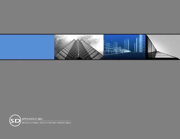 Specdocx Inc. Architectural Specification Consultants