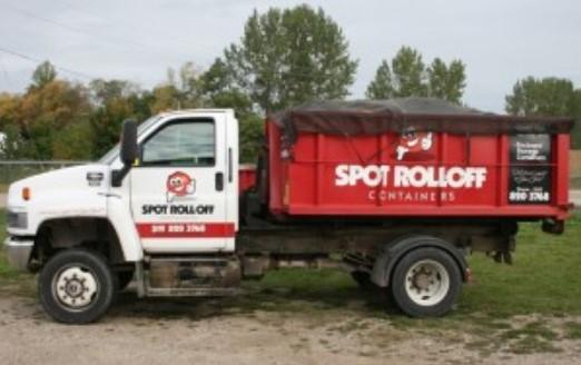 Spot Roll-Off Containers