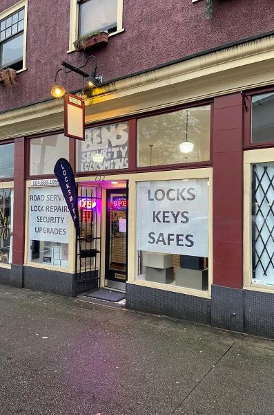 Ben's Security Locksmiths