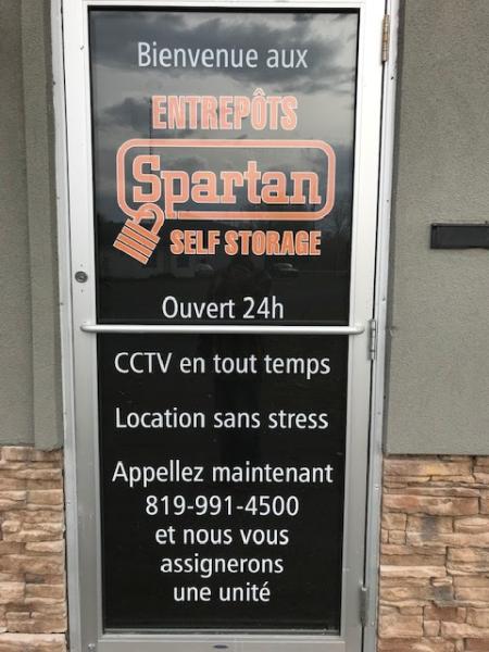 Entrepôts Spartan Storage