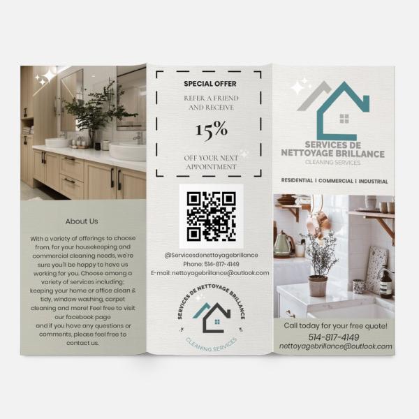 Services de Nettoyage Brillance l Brilliant Cleaning Services