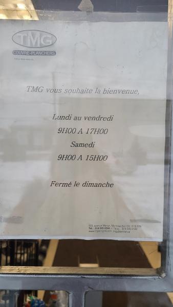 Plancher Décor TMG