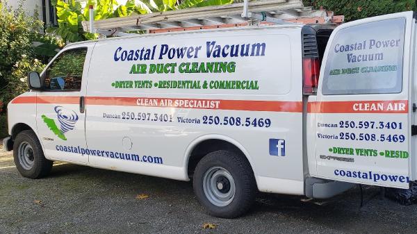 Coastal Power Vacuum AIR Duct & Dryer Vent Cleaning Duncan