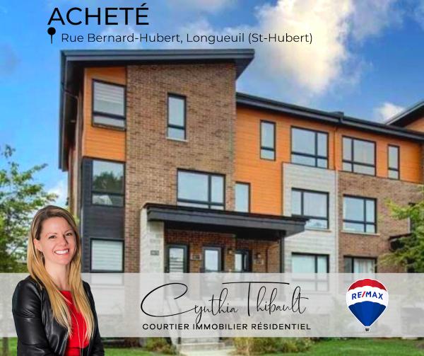 Cynthia Thibault Courtier Immobilier Chambly Re/Max