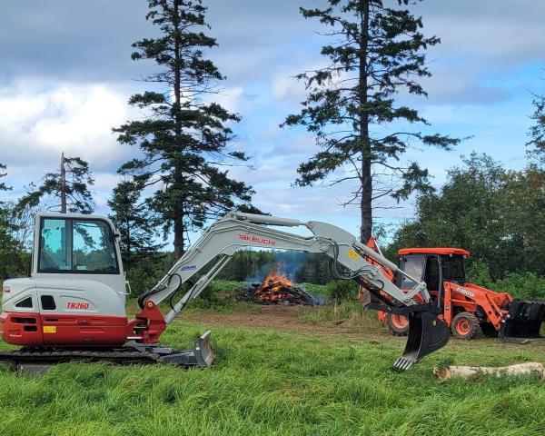 Trek Excavation (Land and Trees)