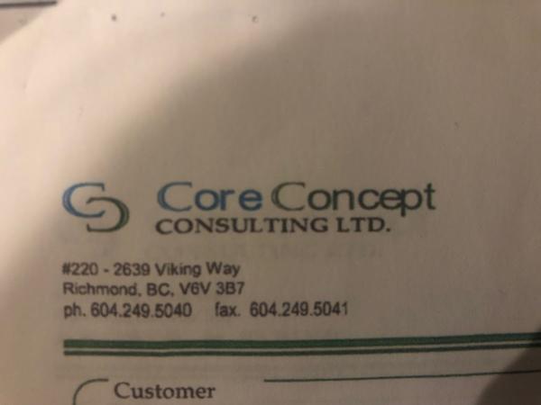 Core Concept Consulting Ltd.