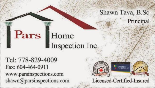 Pars Home Inspection Inc.