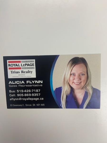 Alicia Flynn Simcoe Realtor Norfolk County Royal Lepage