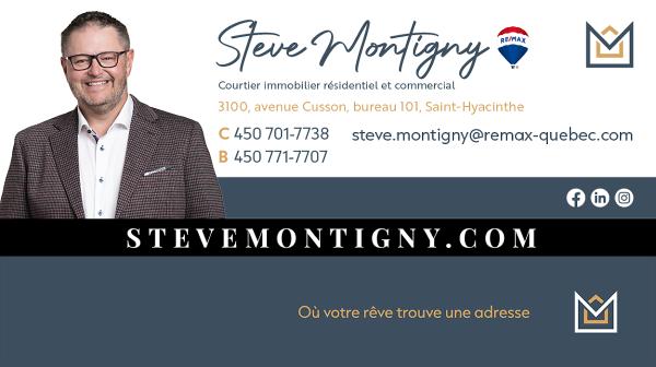 Steve Montigny Courtier Immobilier Remax