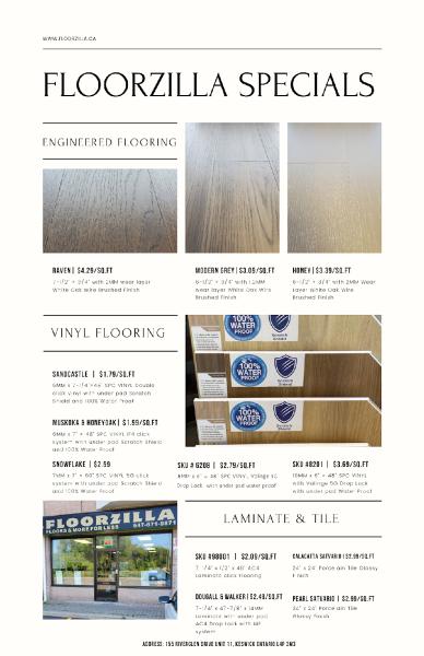 Floorzilla Floors & More For Less