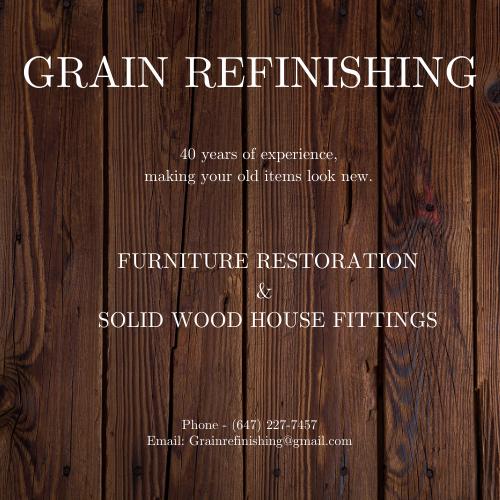 Grain Furniture Refinishing