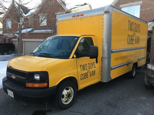 Two Guys and a Cube van