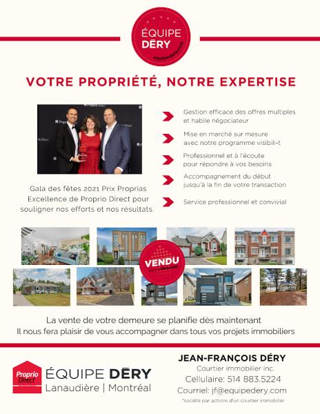 Proprio Direct Équipe Déry Courtiers Immobiliers