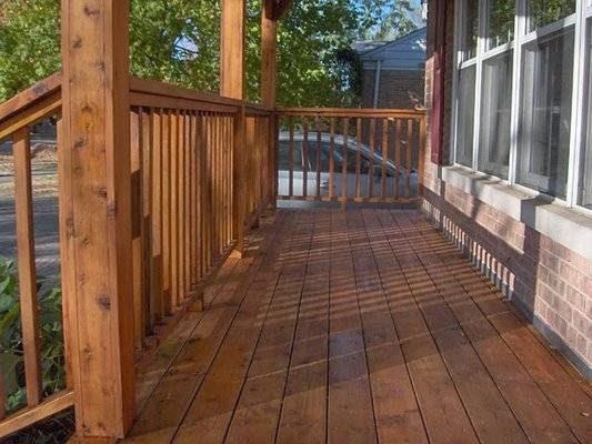 Sina Deck Staining