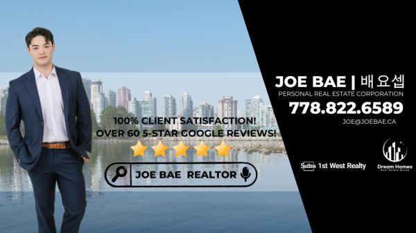 Joe Bae Personal Real Estate Corporation