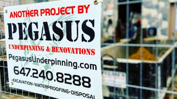 Pegasus Underpinning & Renovations Inc.