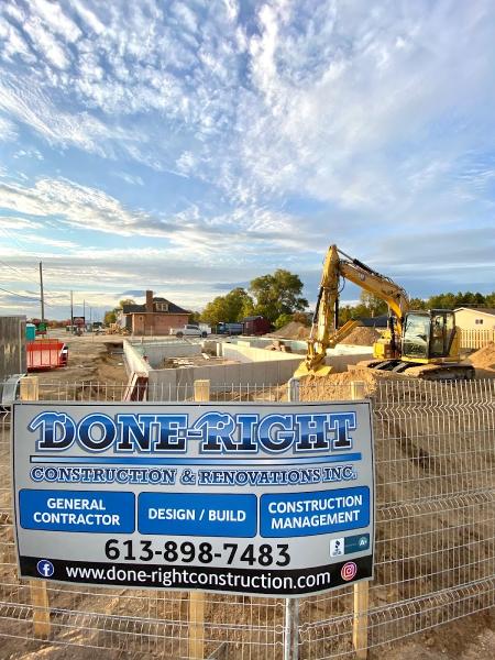 Done-Right Construction and Renovations Inc.