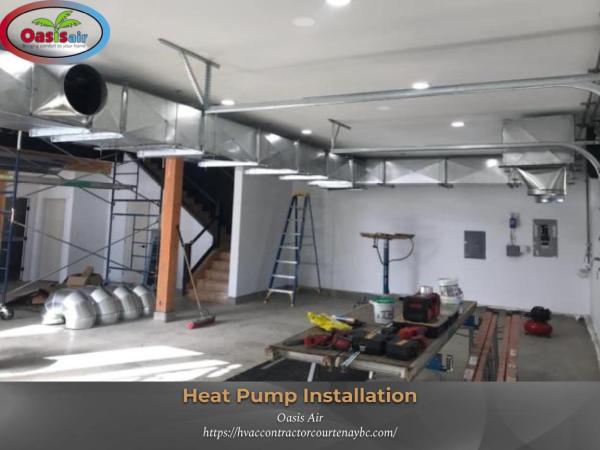 Oasis Air Heating and Cooling Installation