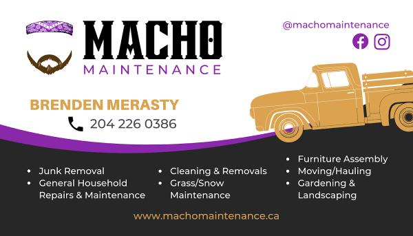 Macho Maintenance