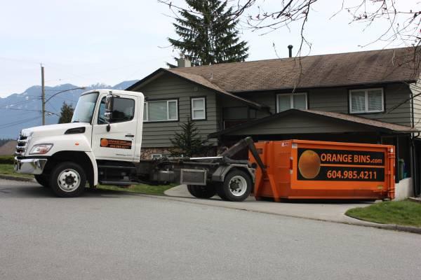 Orange Bins