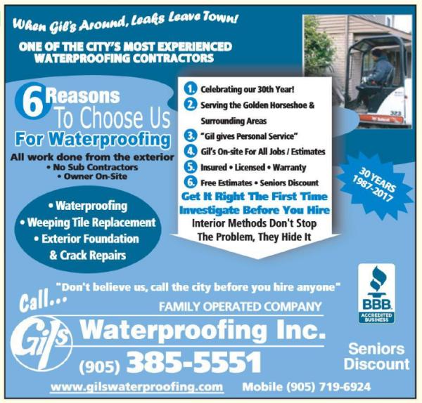 Gil's Waterproofing