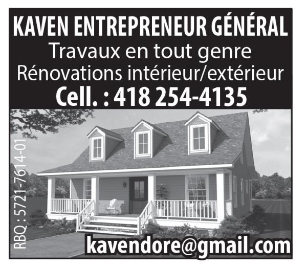 Kaven Entrepreneur Général