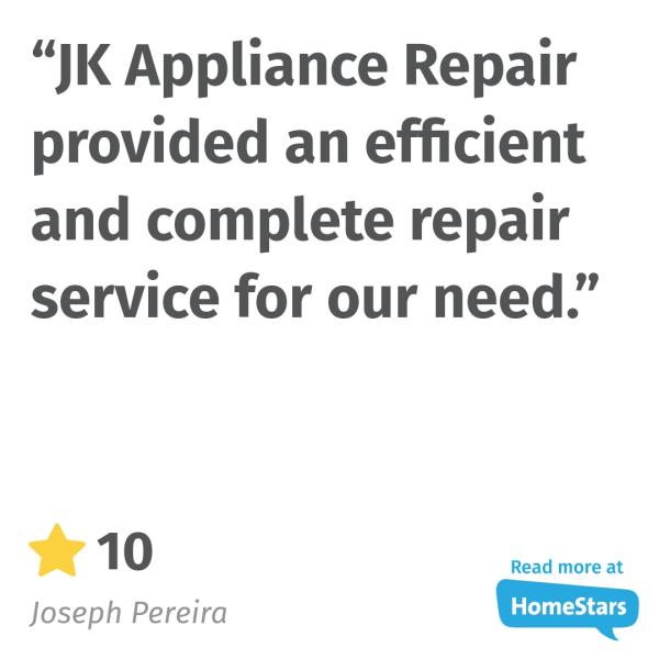 JK Appliance Repair