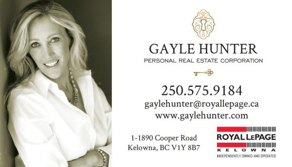 Gayle Hunter & Associates -- Royal Lepage Kelowna