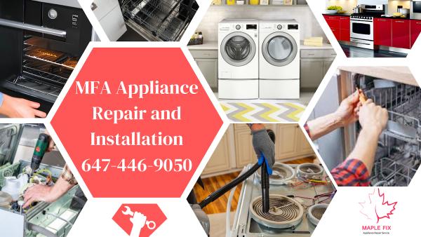 MFA Appliance Installation and Repairs