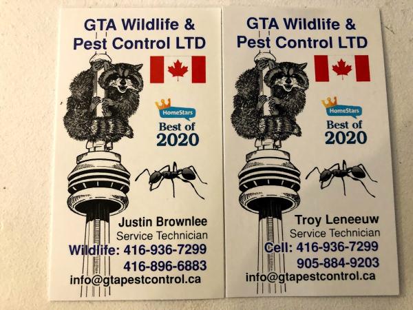 GTA Wildlife & Pest Control Ltd.