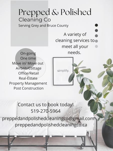 Prepped & Polished Cleaning Co