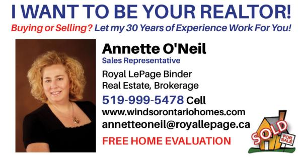 Annette O'Neil Royal Lepage Binder Real Estate