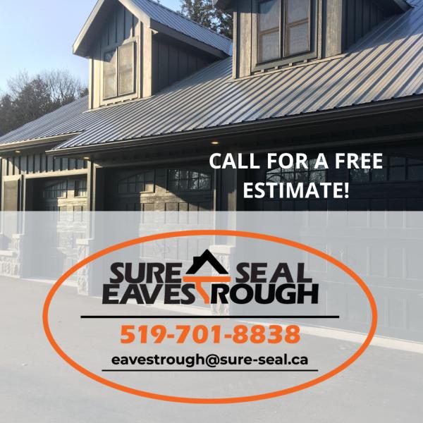 Sure Seal Eavestrough