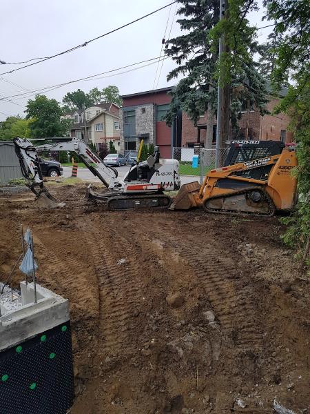 Andy and Frank Excavting