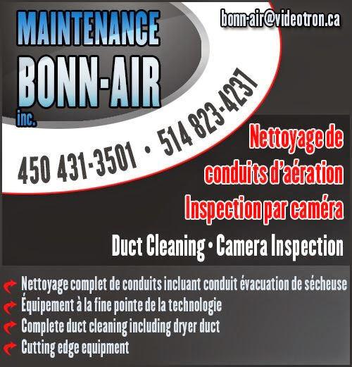 Maintenance Bonn-Air Inc