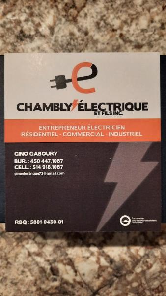 Chambly Électrique et Fils Inc.